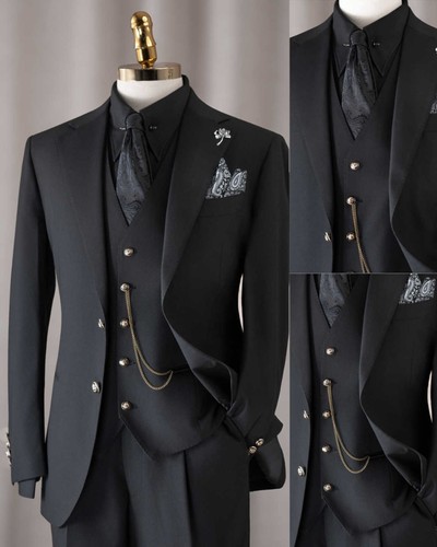Herren edler anzug sakko weste - herren,