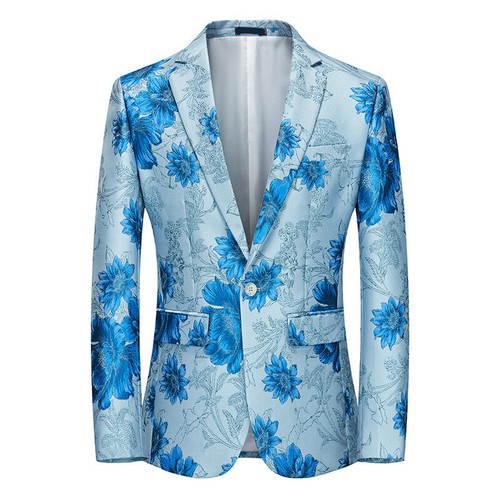 Herren slim blumen - blumen, jacquard