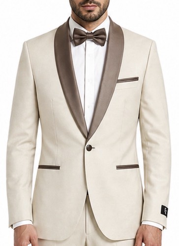 Exklusiver herrenanzug beige - exklusiver,