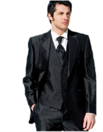 Schwarze hochzeit herren anzug - herren,